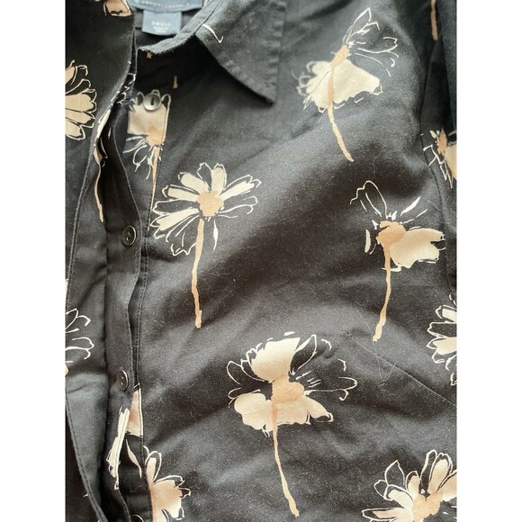 Anthropologie Maeve Dress Midi Women Cotton Button Front Preppy Boho Small New - Picture 9 of 13